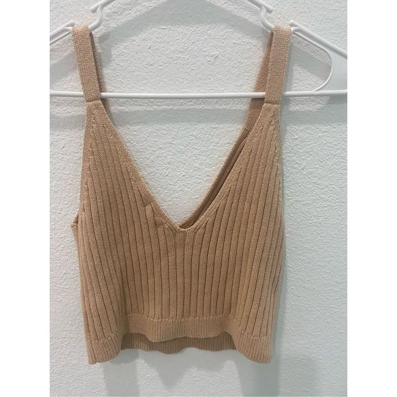NWT Aerie Knit Tank Top size Large - Picture 3 of 7